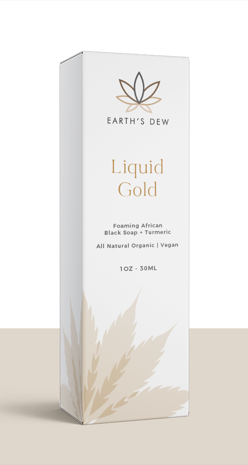 Liquid Gold (African Black Soap + Turmeric)