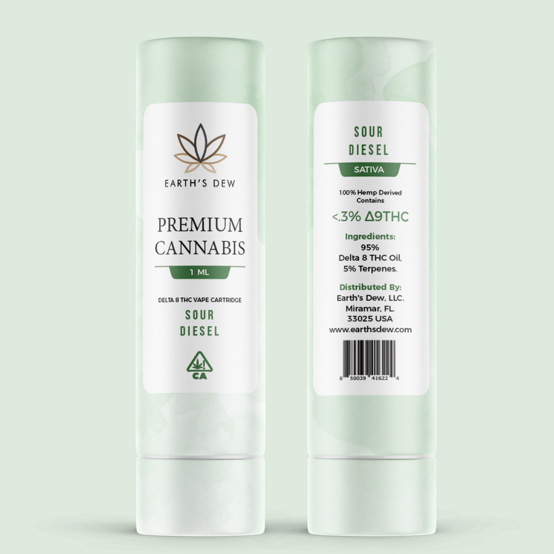 Sour Diesel - Delta 8 THC Vape Cartridge